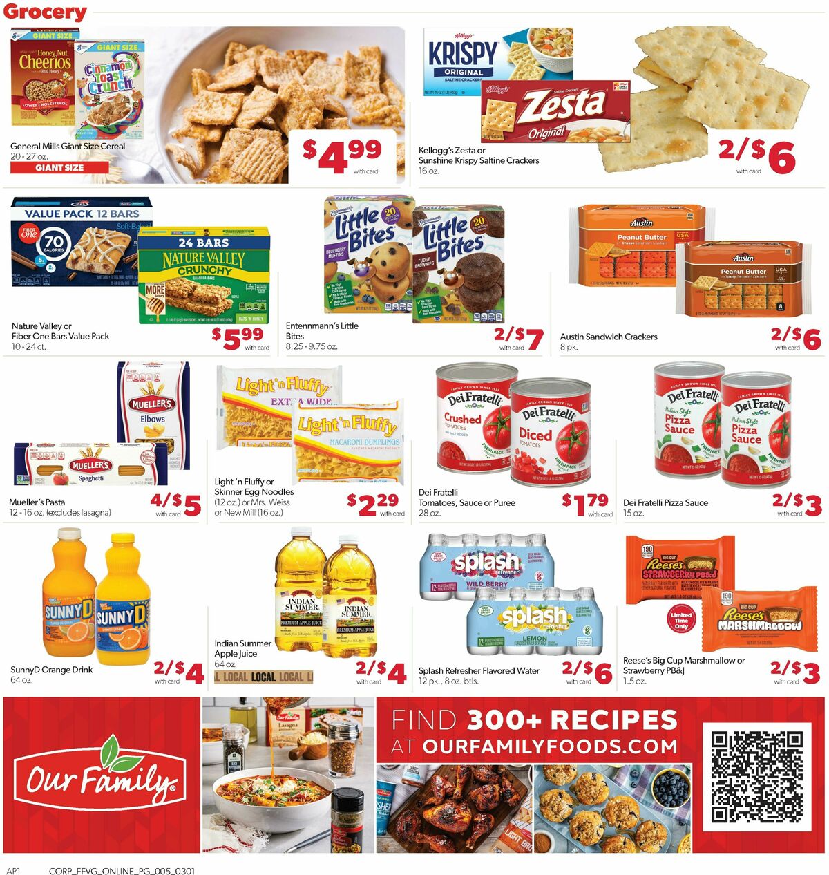 Family Fare Weekly Ad from March 1