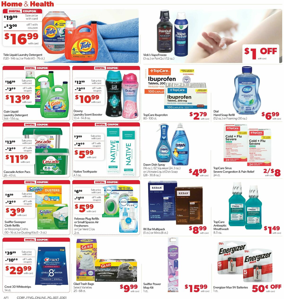 Family Fare Weekly Ad from March 1