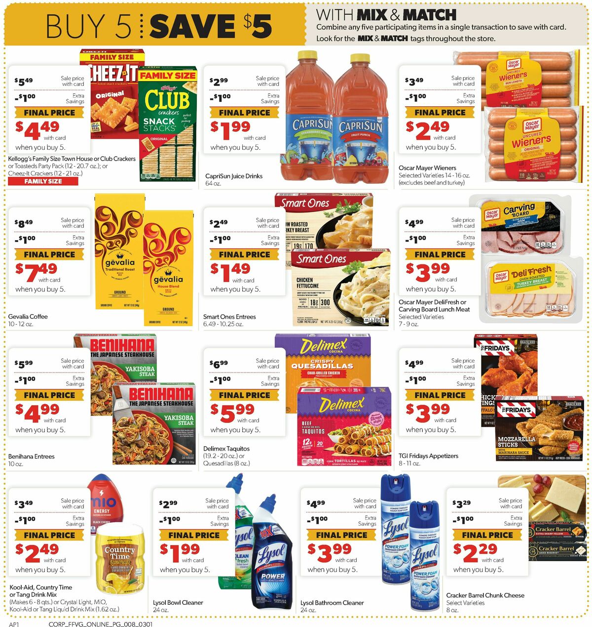 Family Fare Weekly Ad from March 1