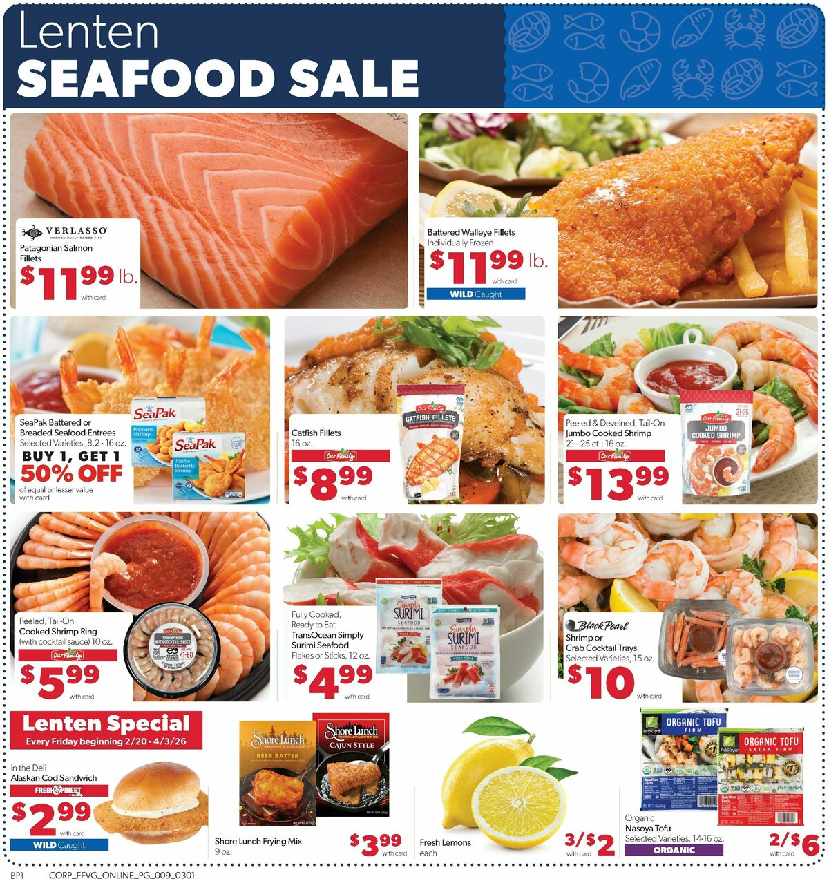Family Fare Weekly Ad from March 1