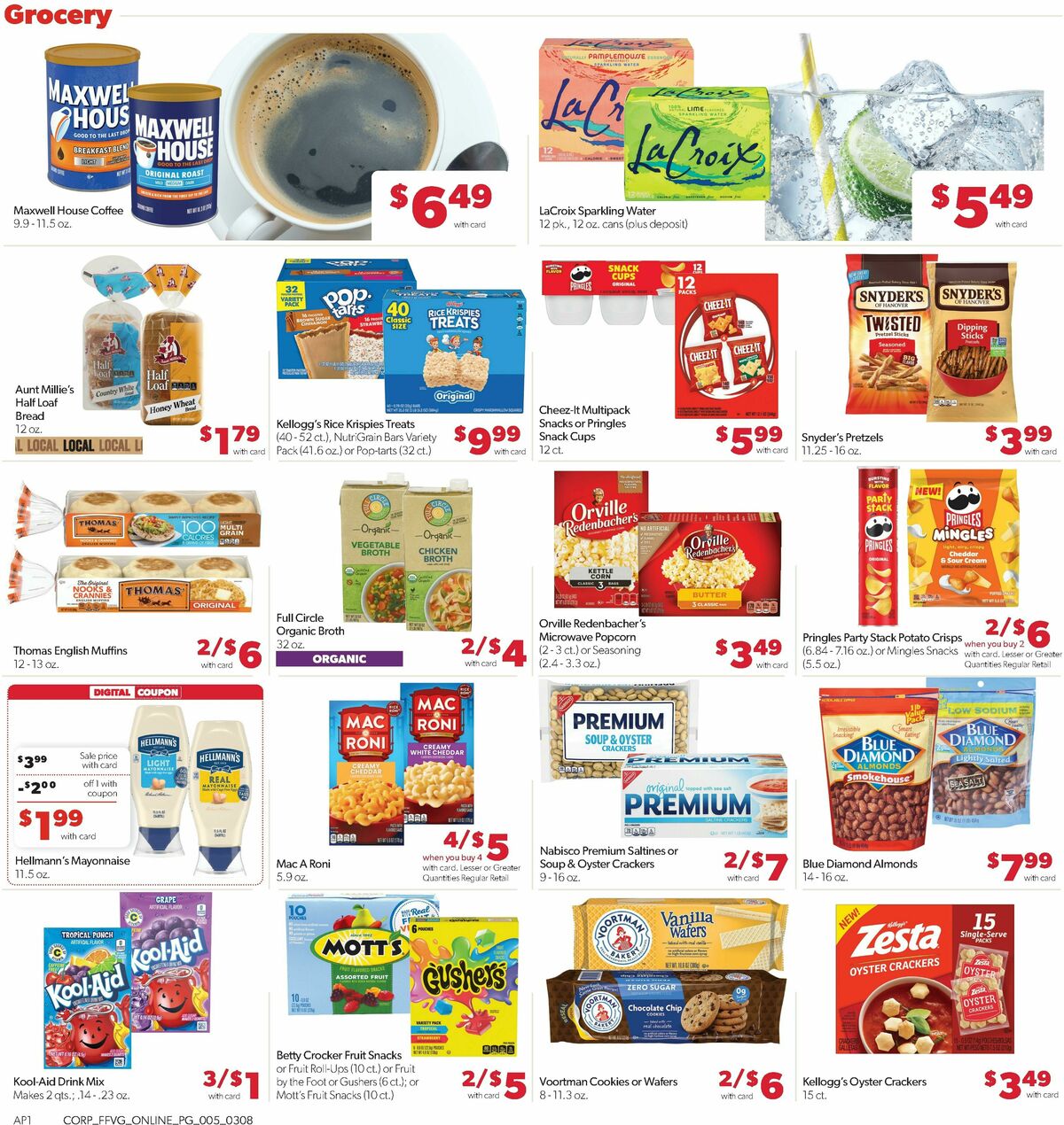 Family Fare Weekly Ad from March 8