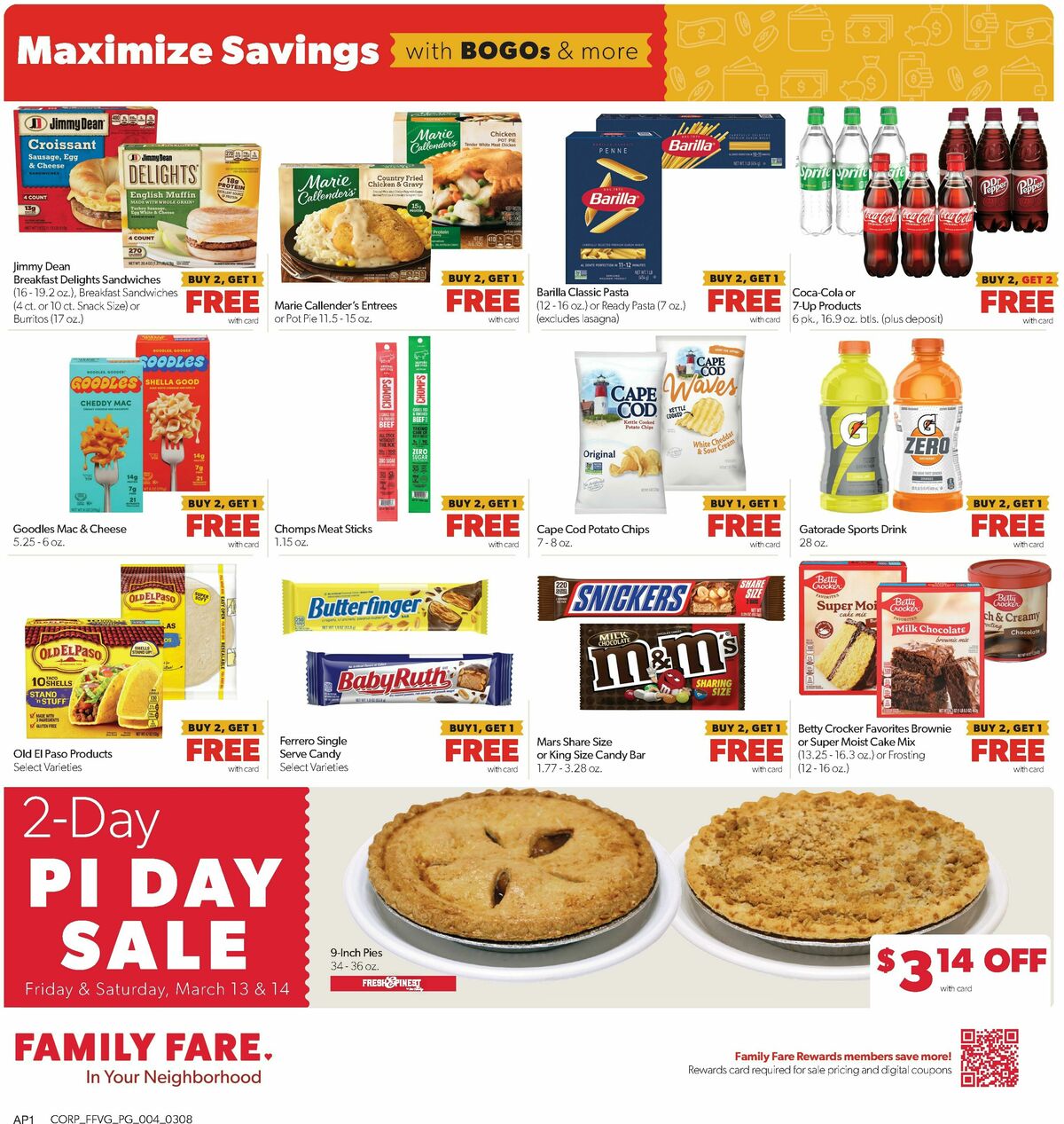 Family Fare Weekly Ad from March 8