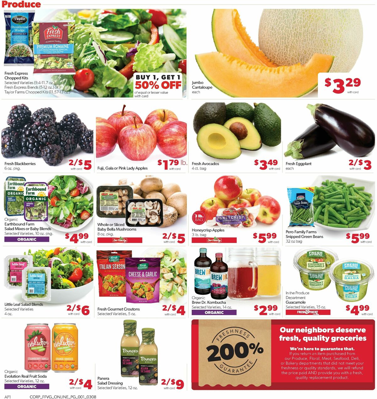 Family Fare Weekly Ad from March 8