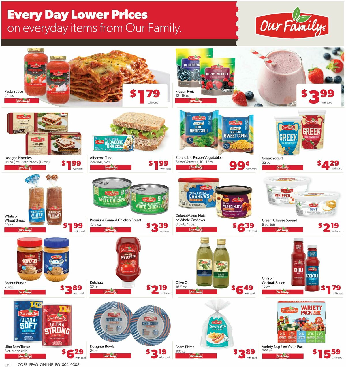Family Fare Weekly Ad from March 8