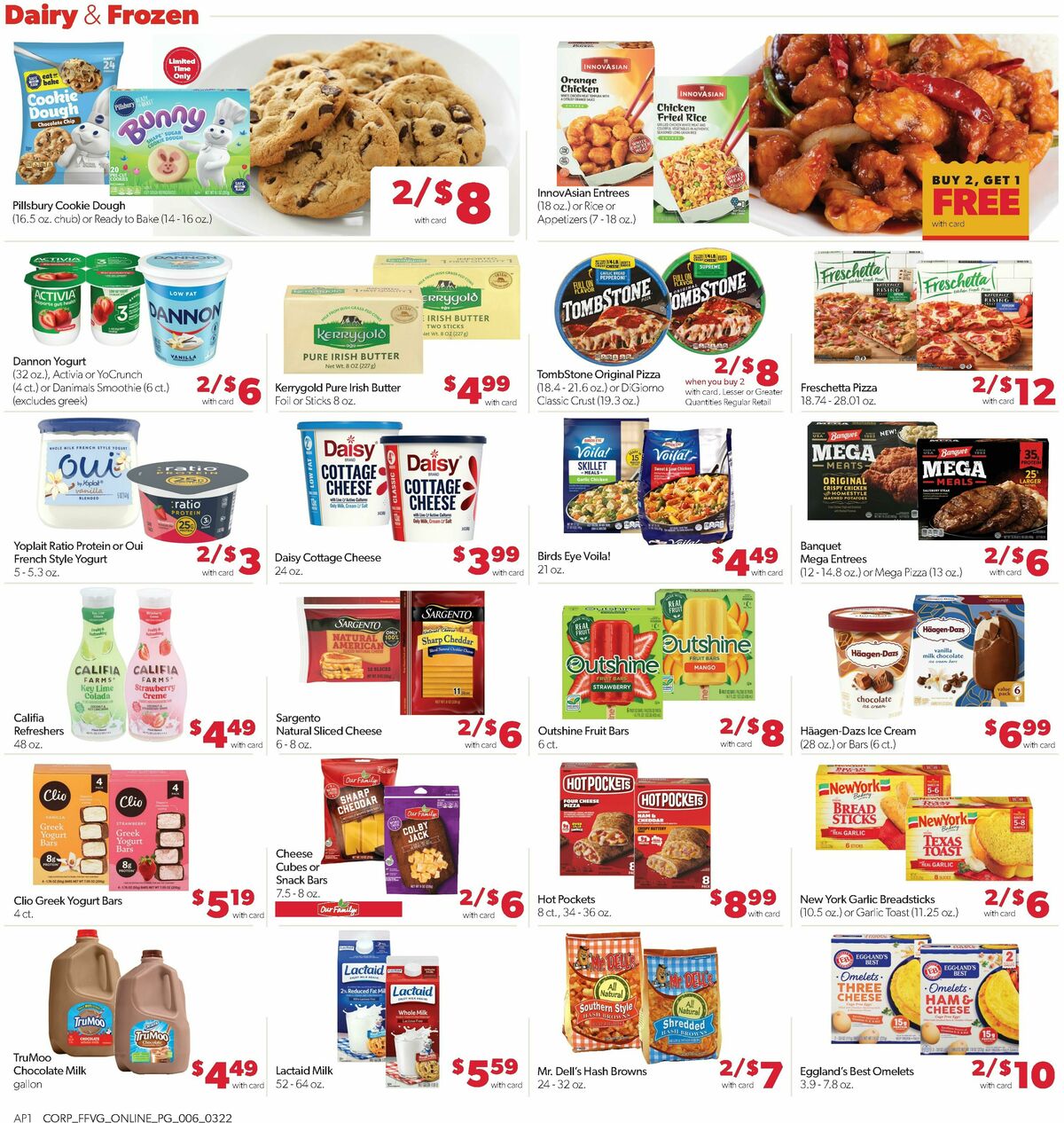 Family Fare Weekly Ad from March 22