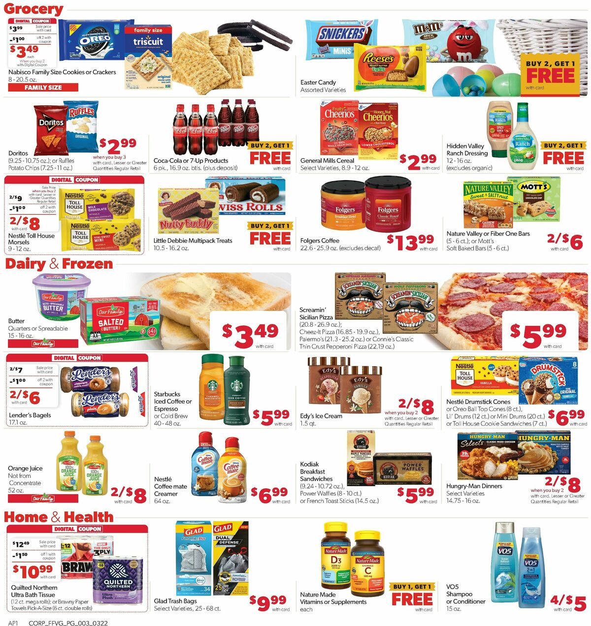 Family Fare Weekly Ad from March 22
