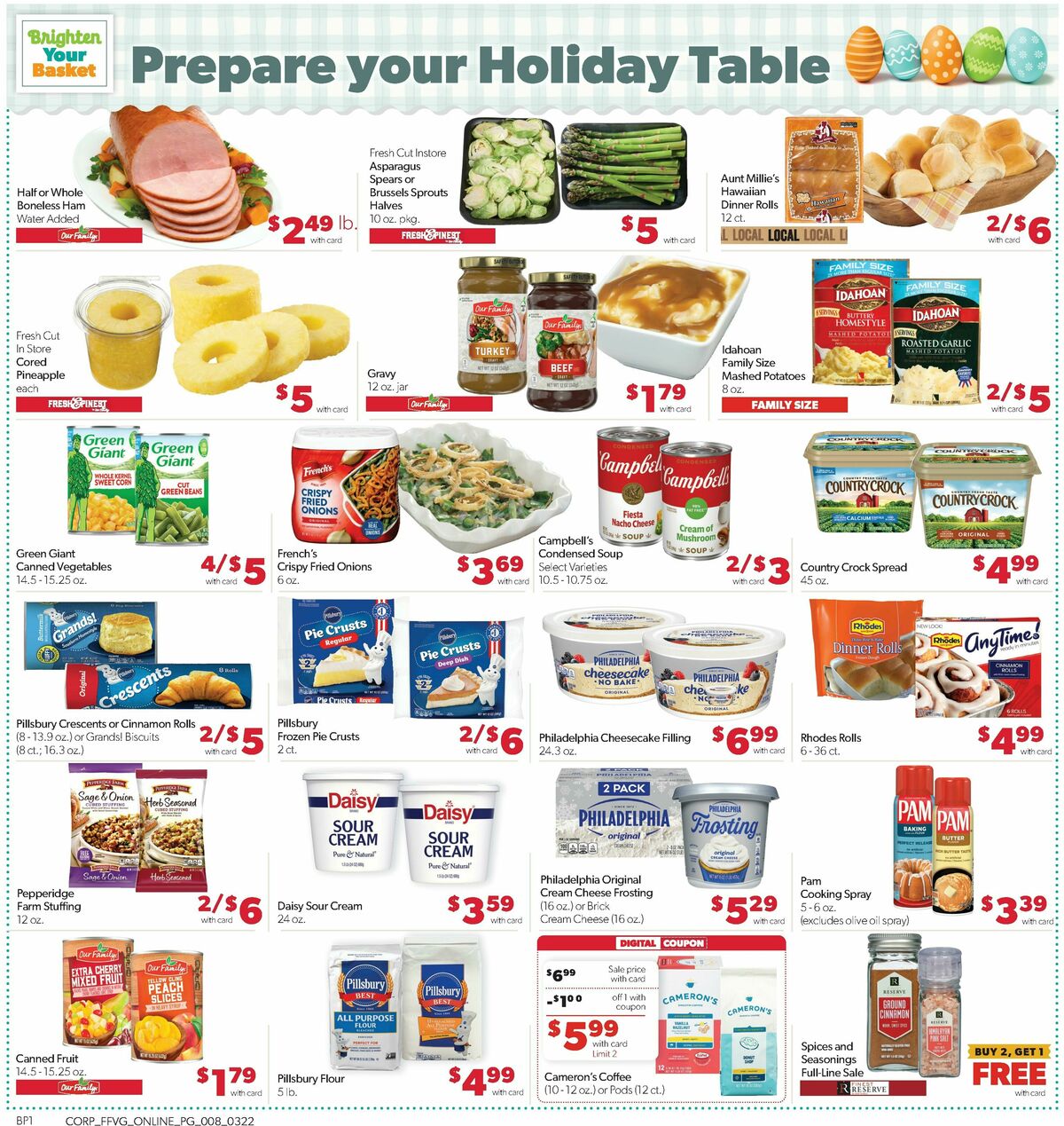 Family Fare Weekly Ad from March 22