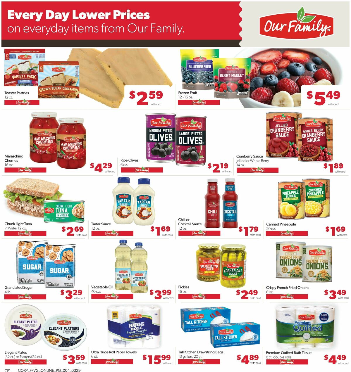 Family Fare Weekly Ad from March 29