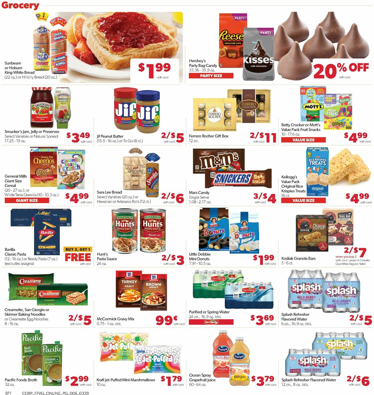 Family Fare Weekly Ad from March 29