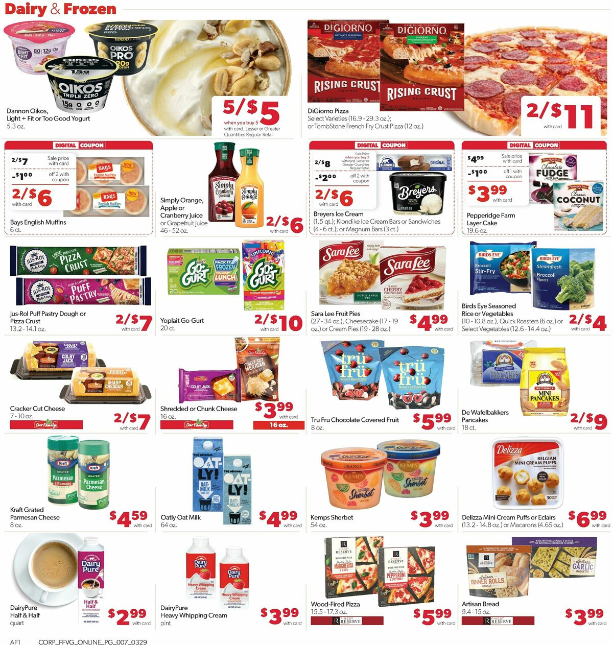 Family Fare Weekly Ad from March 29