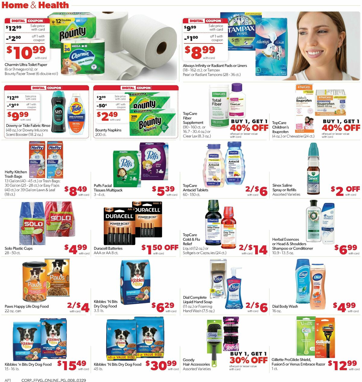 Family Fare Weekly Ad from March 29
