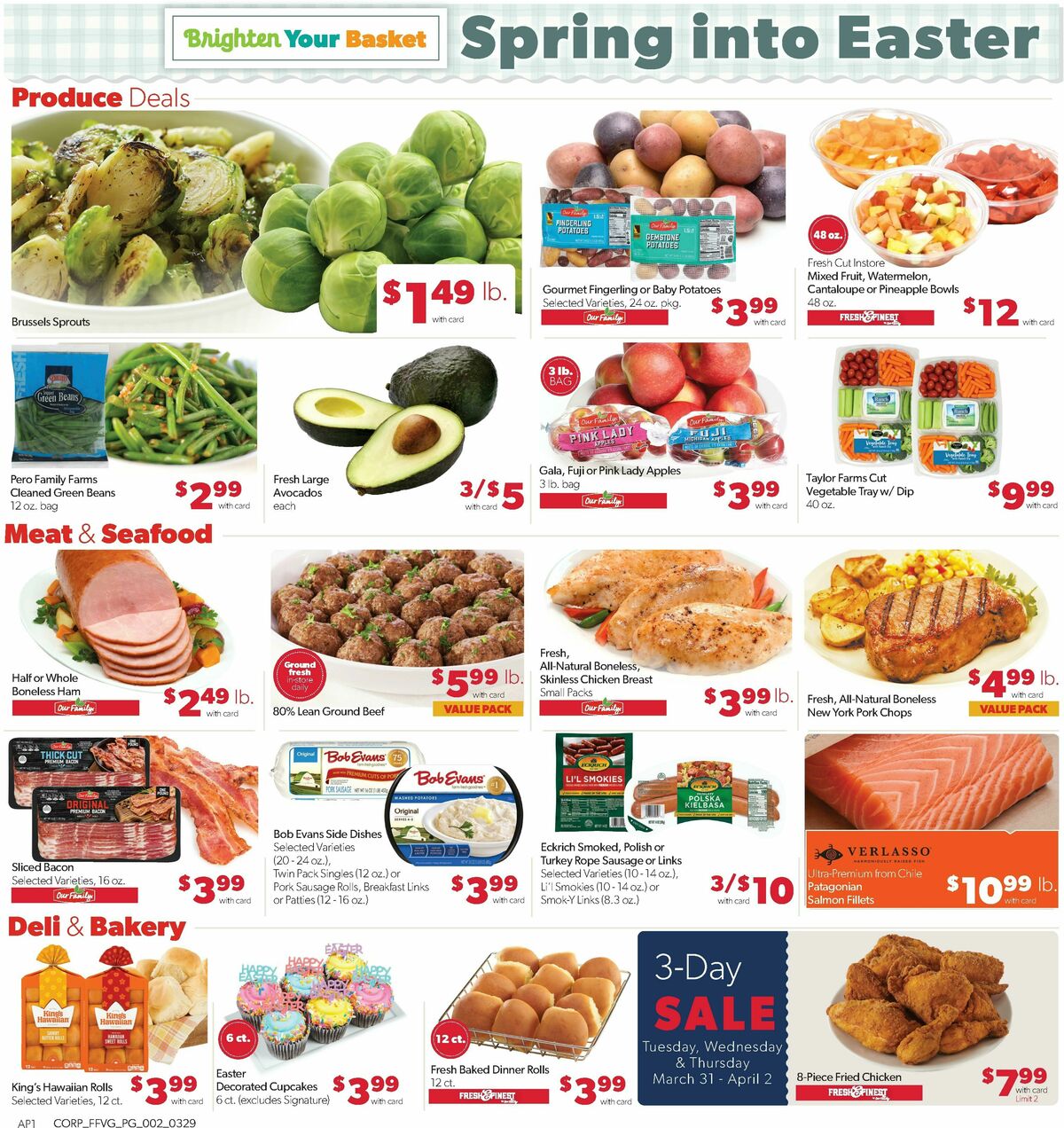 Family Fare Weekly Ad from March 29