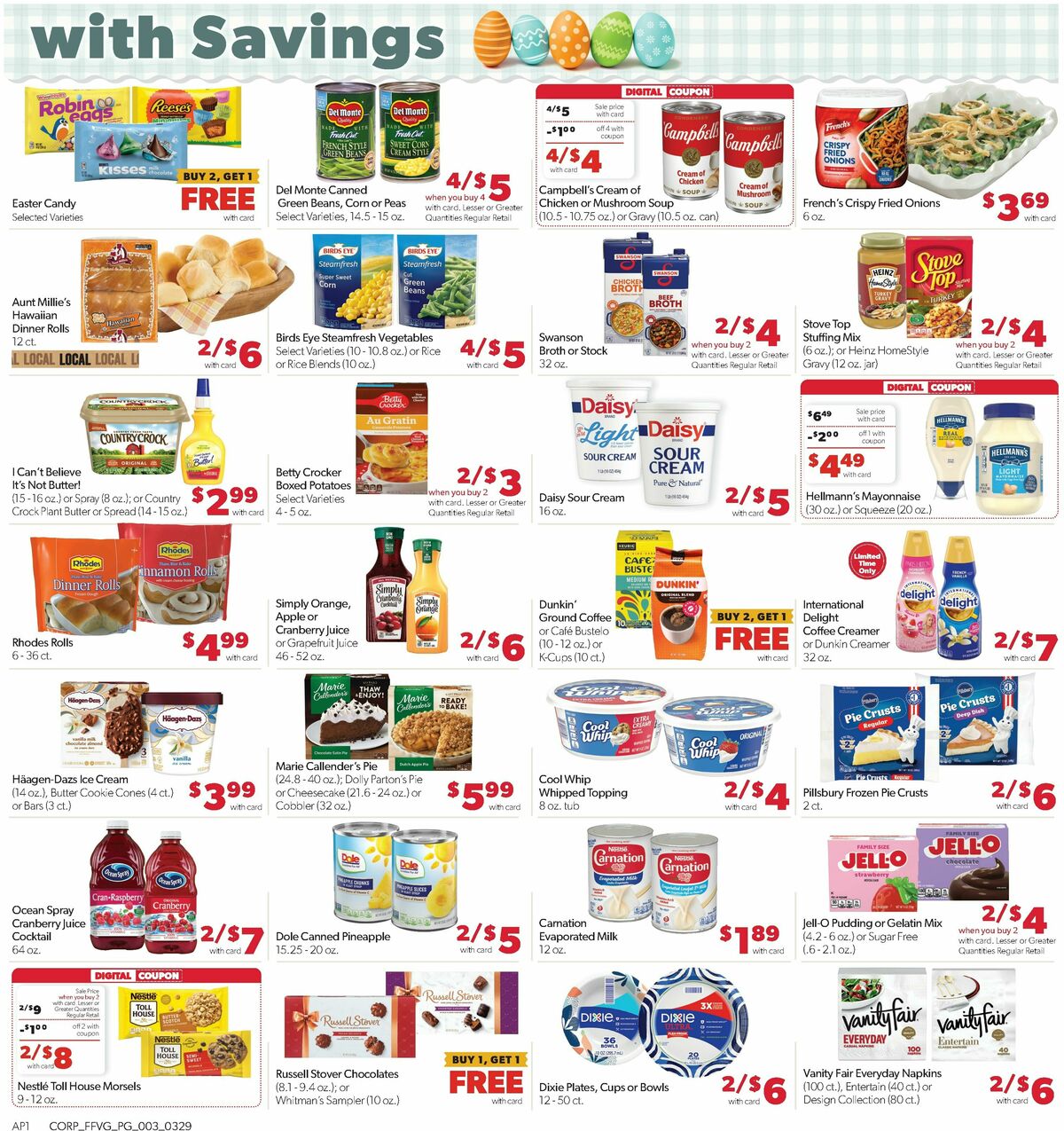 Family Fare Weekly Ad from March 29