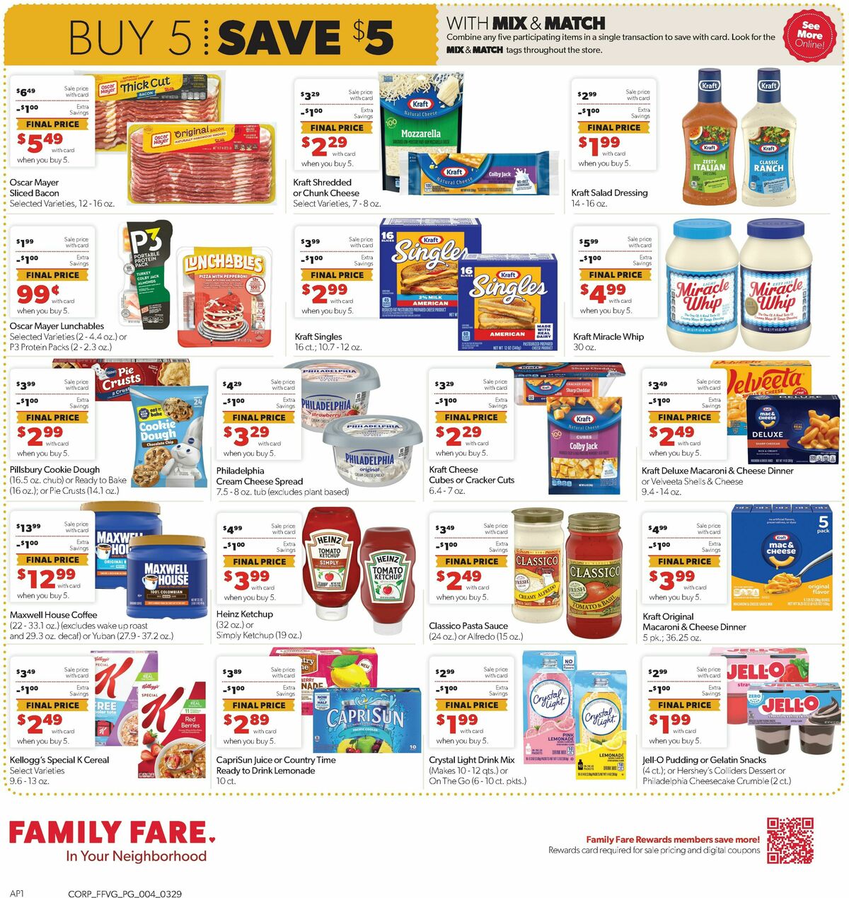 Family Fare Weekly Ad from March 29