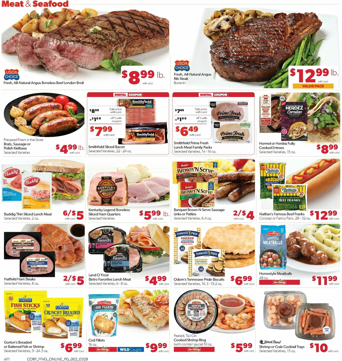 Family Fare Weekly Ad from March 29