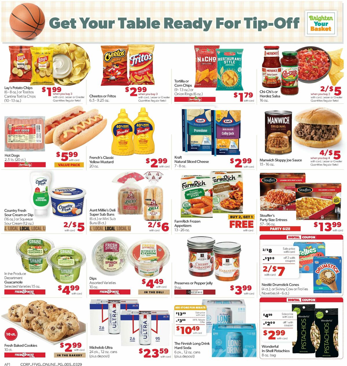 Family Fare Weekly Ad from March 29