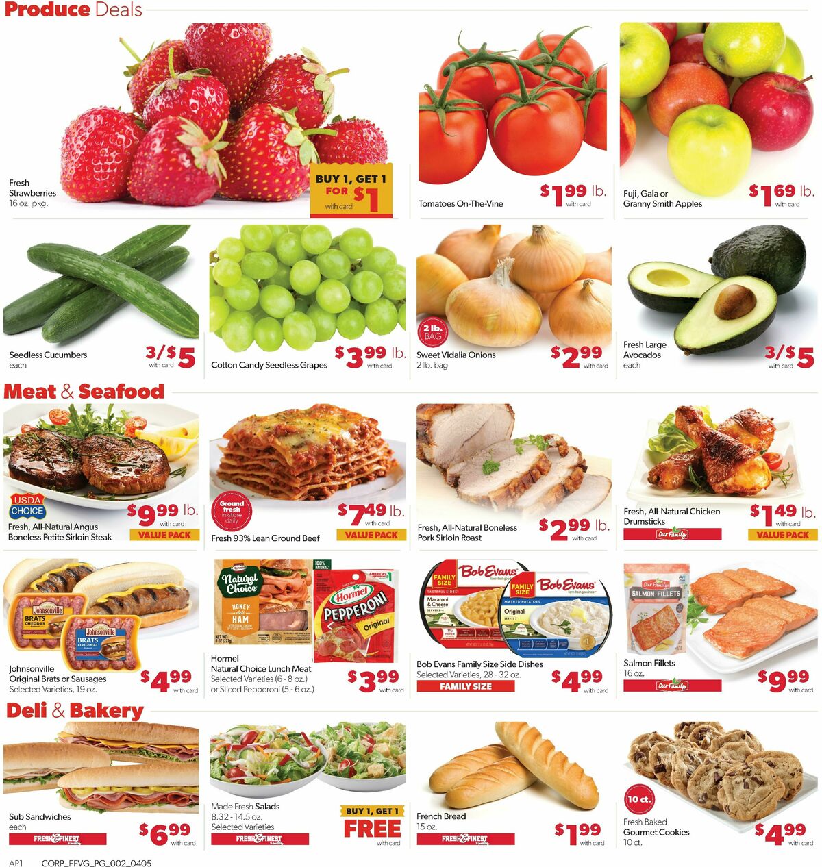 Family Fare Weekly Ad from April 5