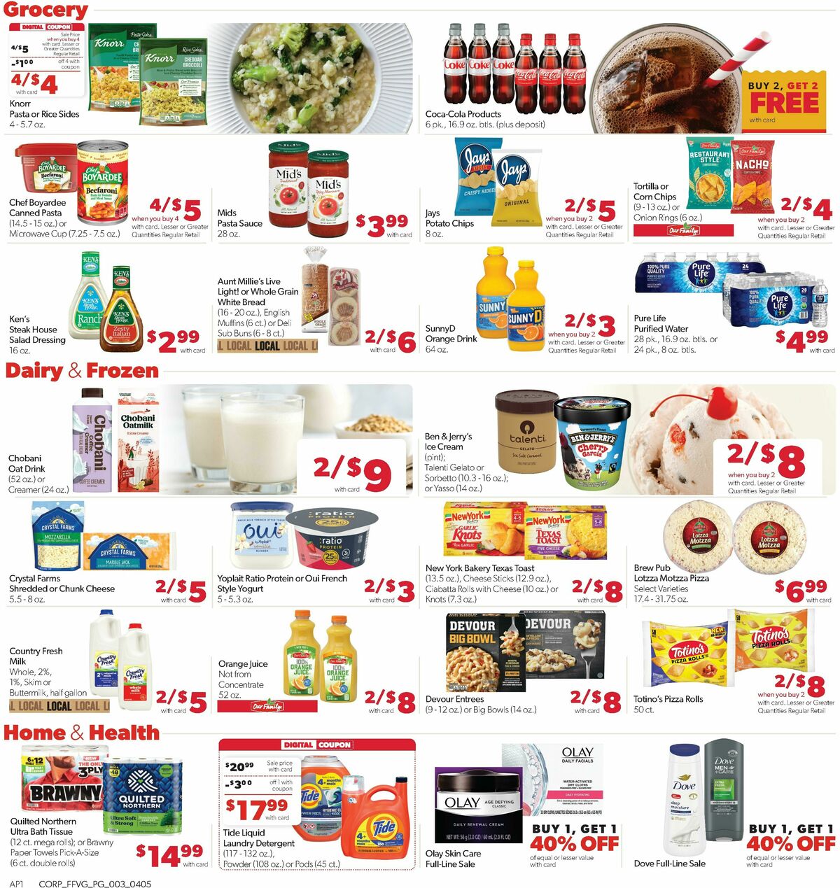 Family Fare Weekly Ad from April 5