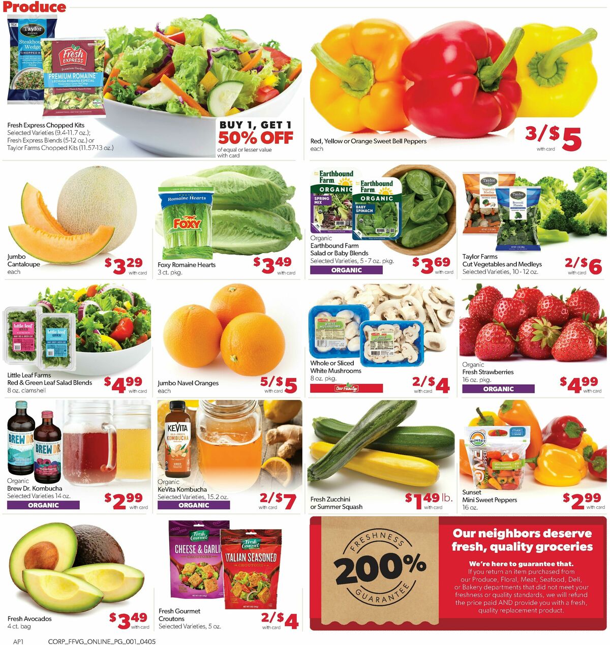 Family Fare Weekly Ad from April 5