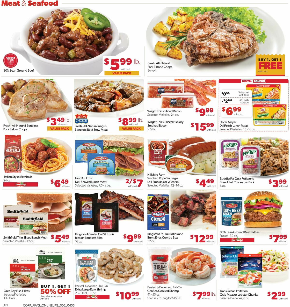 Family Fare Weekly Ad from April 5
