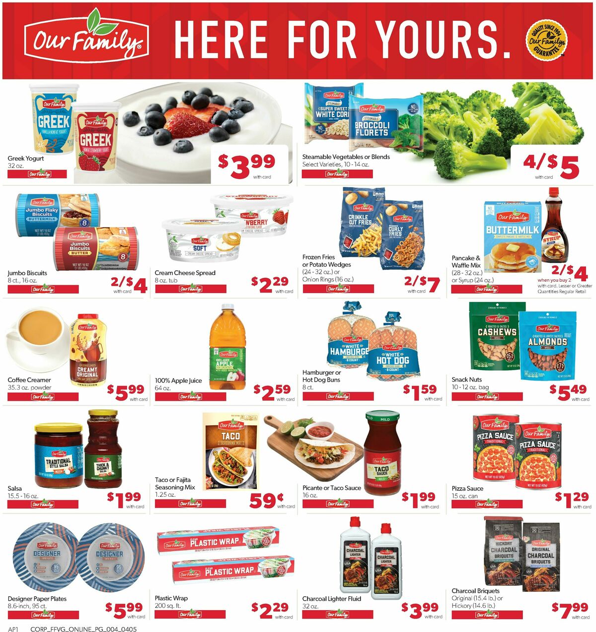 Family Fare Weekly Ad from April 5