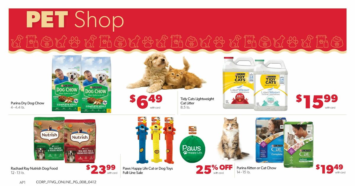 Family Fare Weekly Ad from April 12