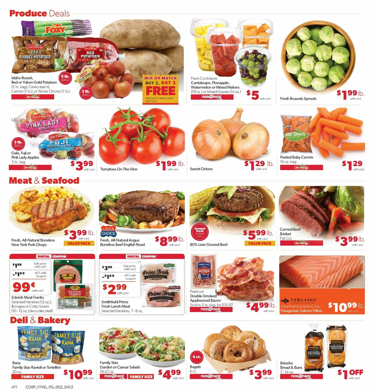 Family Fare Weekly Ad from April 12