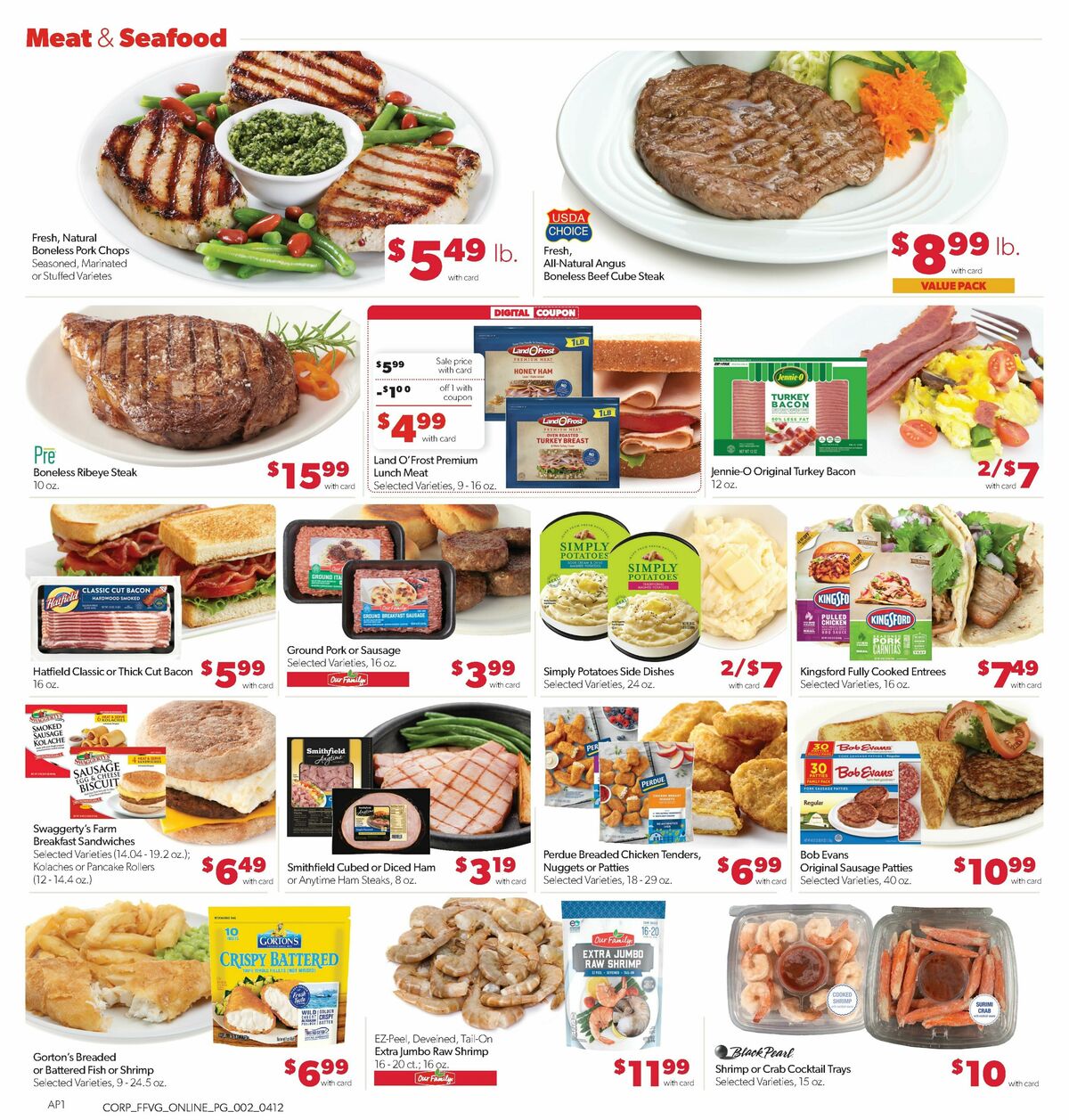 Family Fare Weekly Ad from April 12