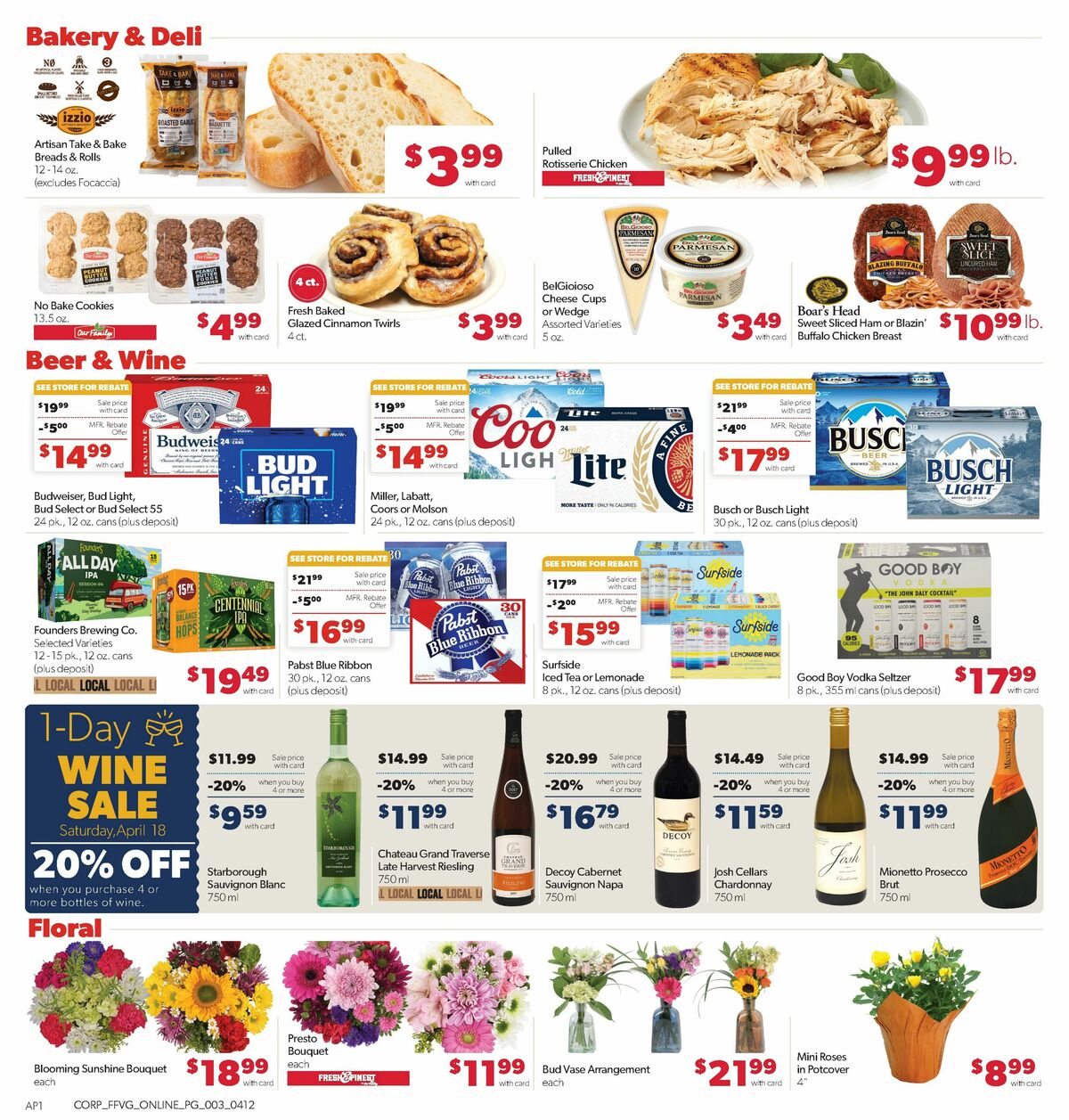 Family Fare Weekly Ad from April 12