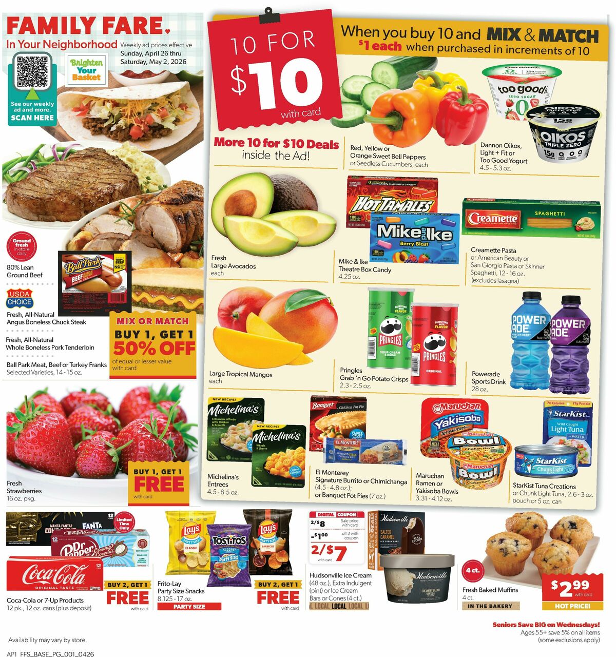 Family Fare Weekly Ad from April 26