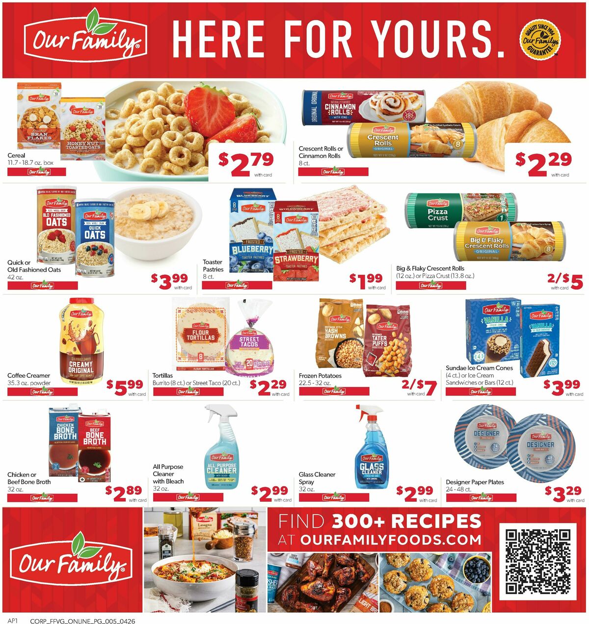 Family Fare Weekly Ad from April 26