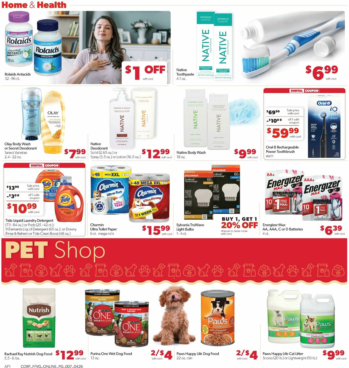 Family Fare Weekly Ad from April 26