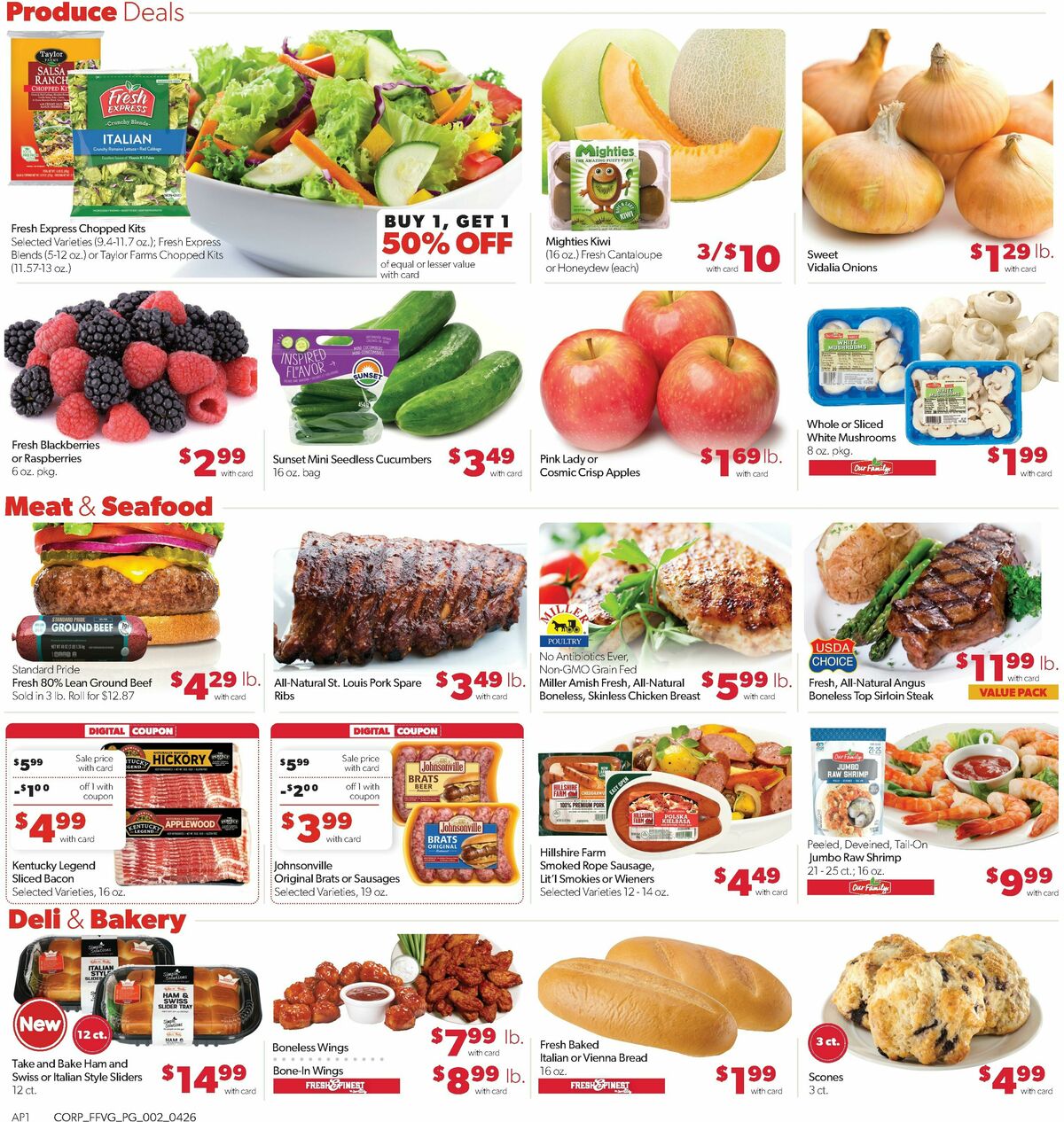 Family Fare Weekly Ad from April 26