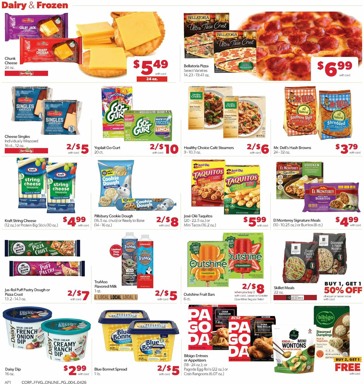 Family Fare Weekly Ad from April 26