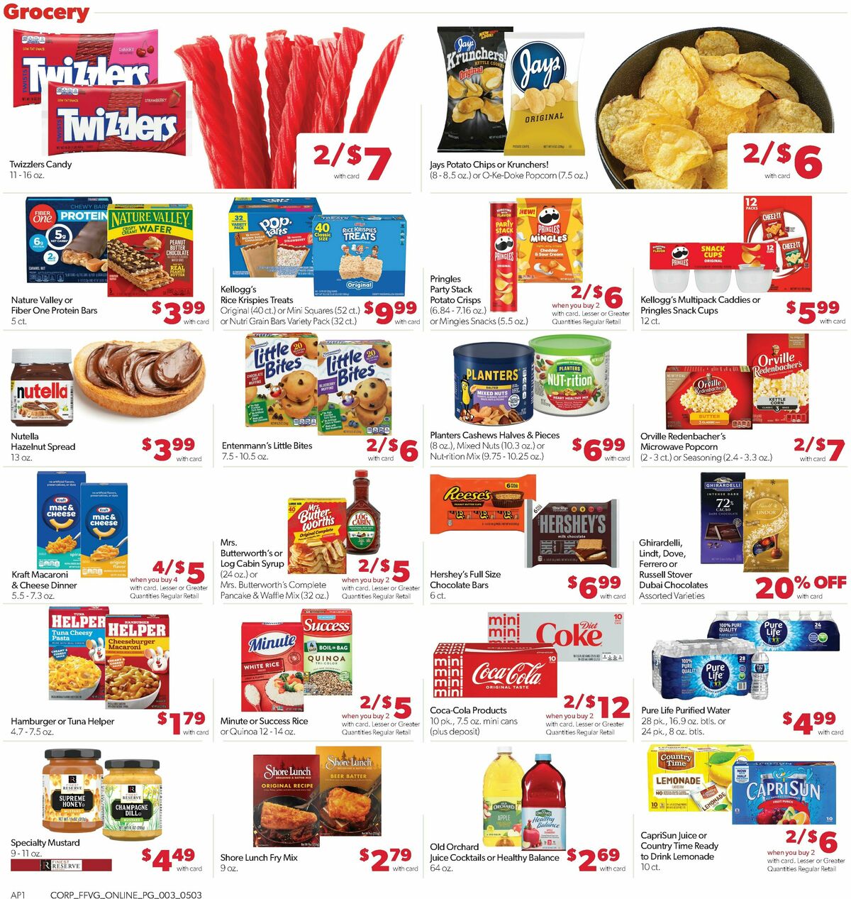 Family Fare Weekly Ad from May 3