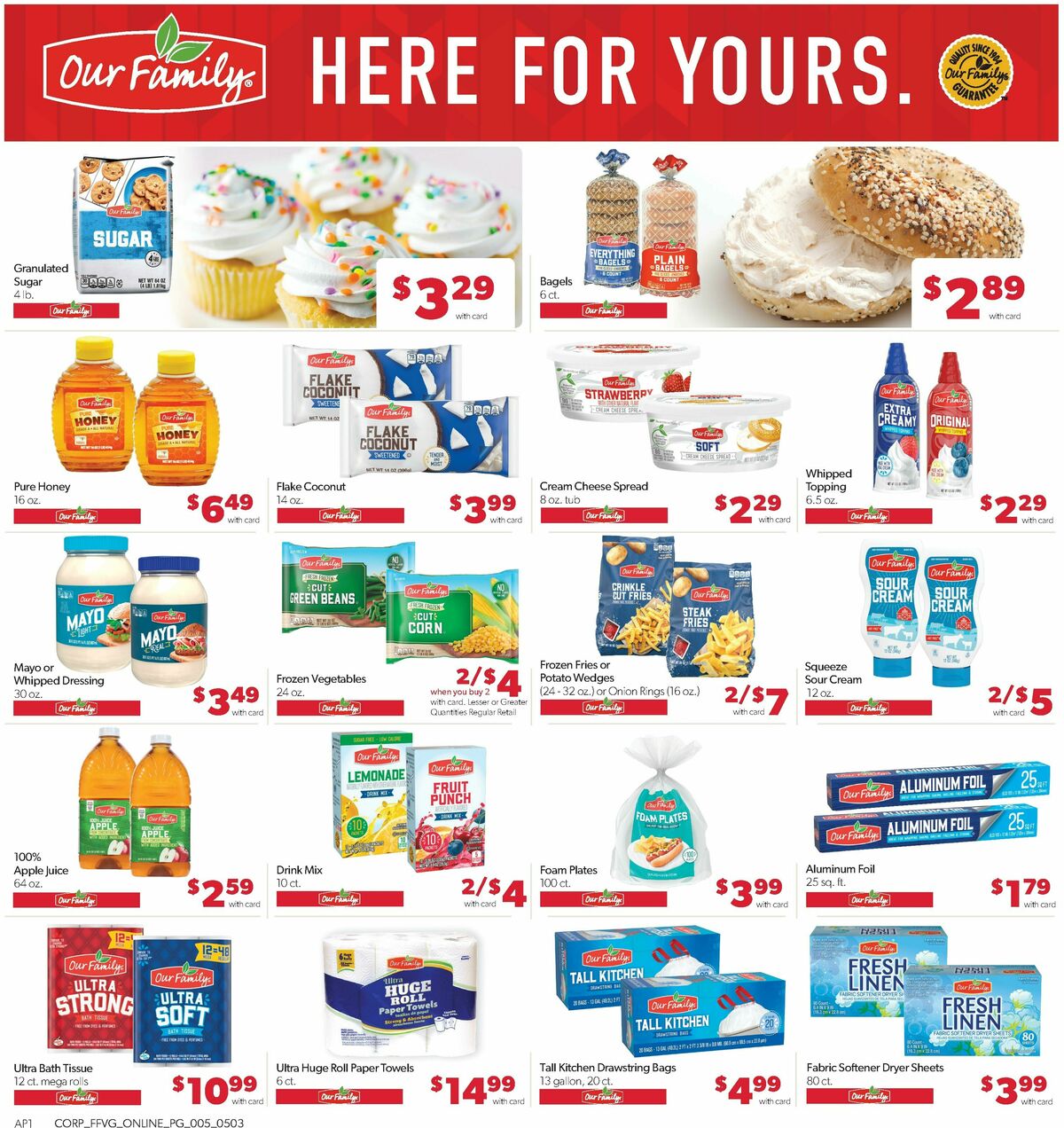 Family Fare Weekly Ad from May 3