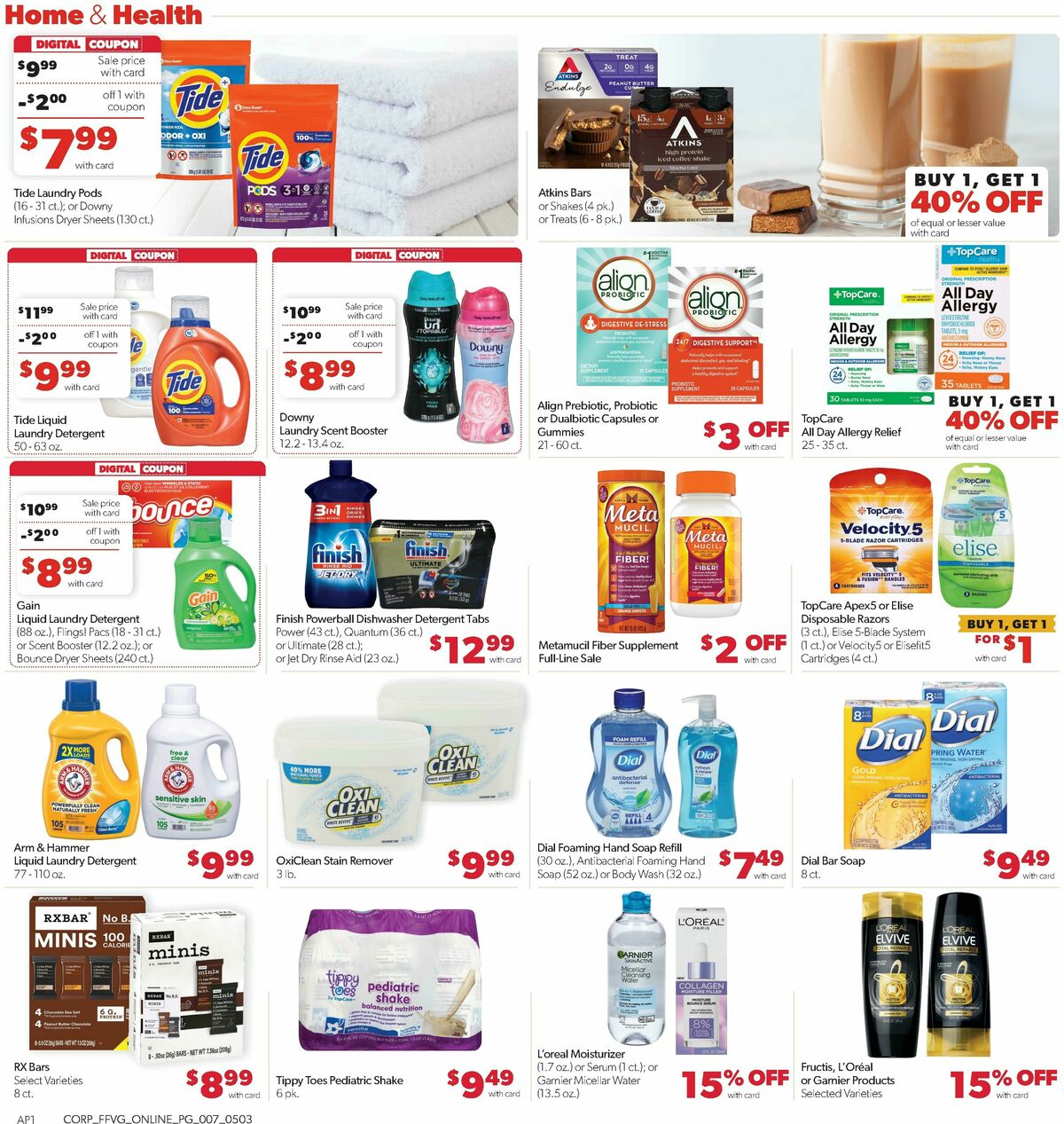 Family Fare Weekly Ad from May 3