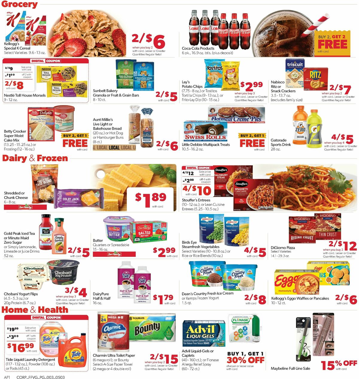 Family Fare Weekly Ad from May 3