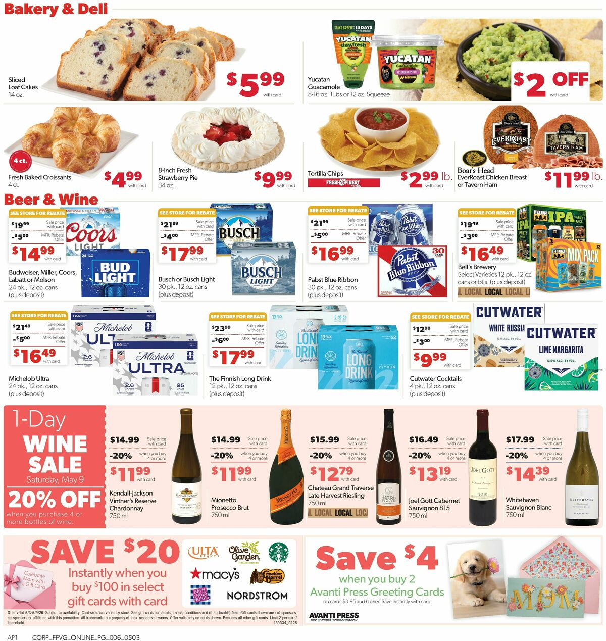 Family Fare Weekly Ad from May 3
