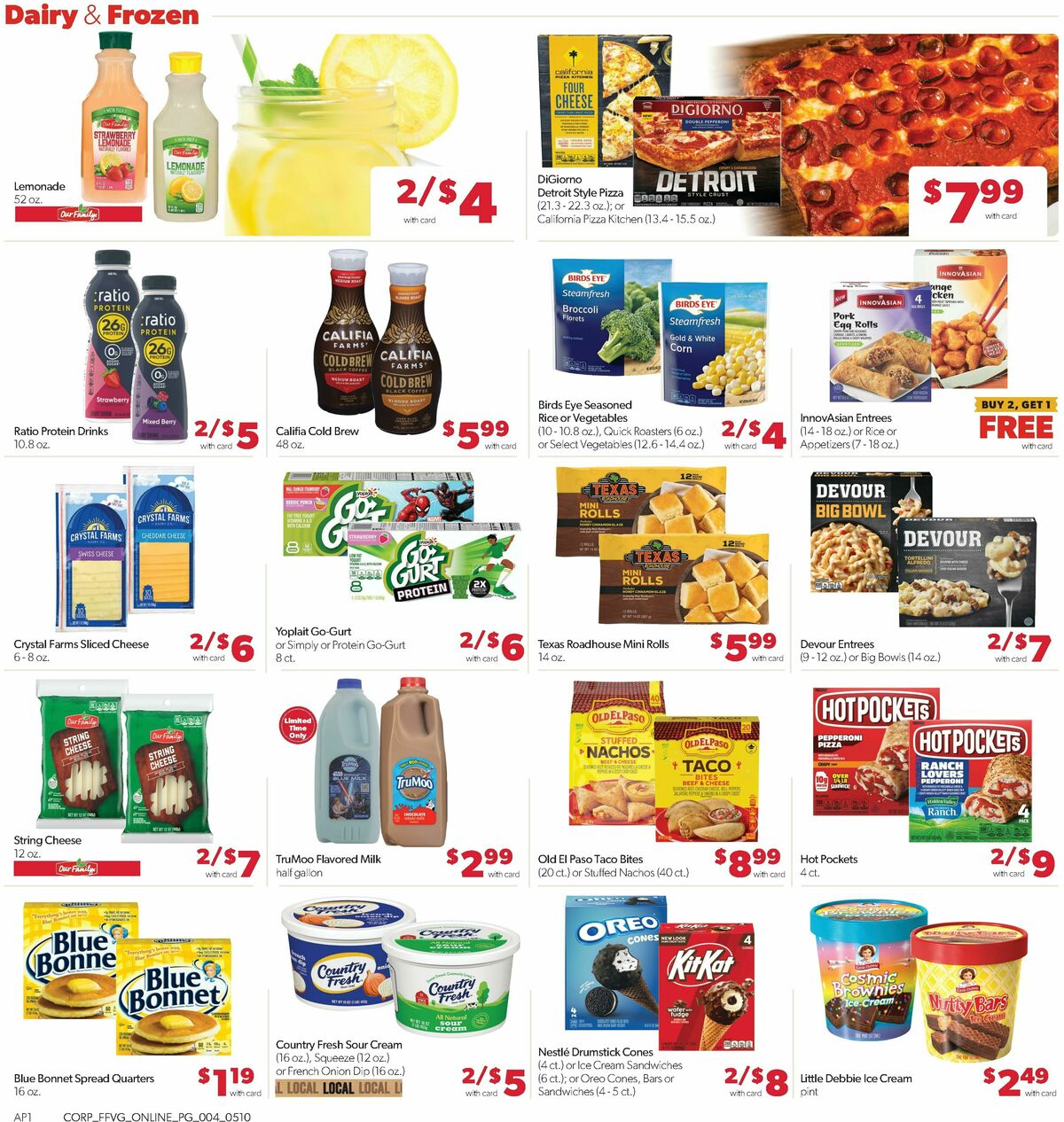 Family Fare Weekly Ad from May 10