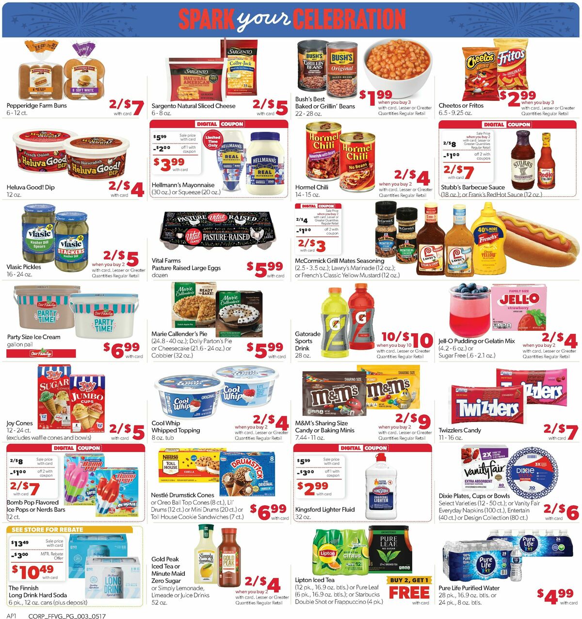 Family Fare Weekly Ad from May 17