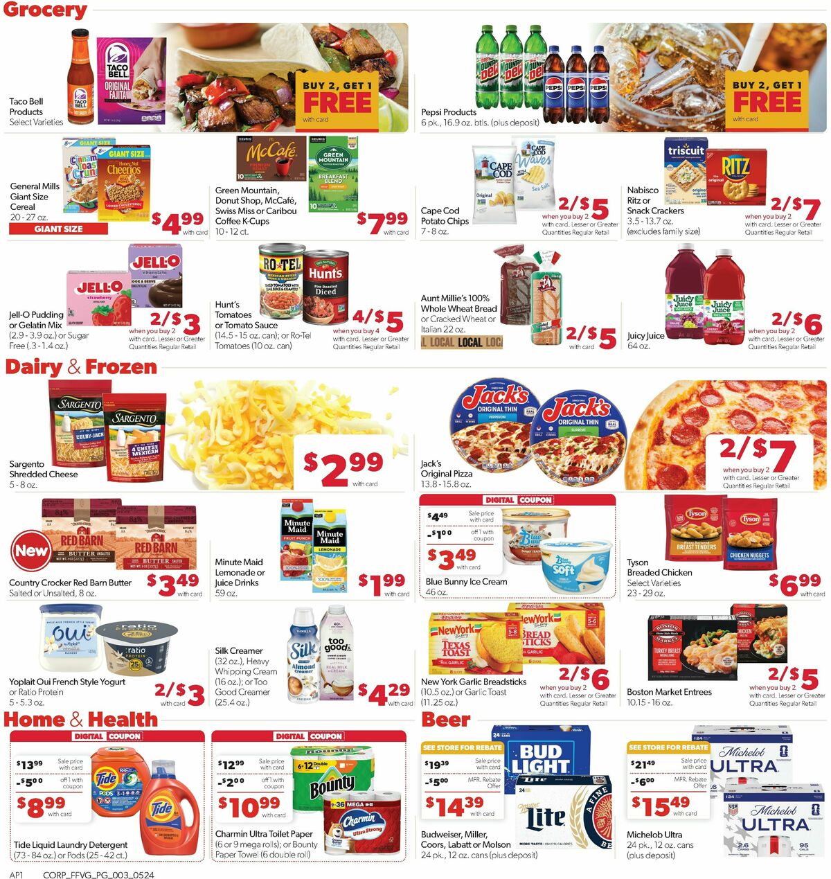 Family Fare Weekly Ad from May 24