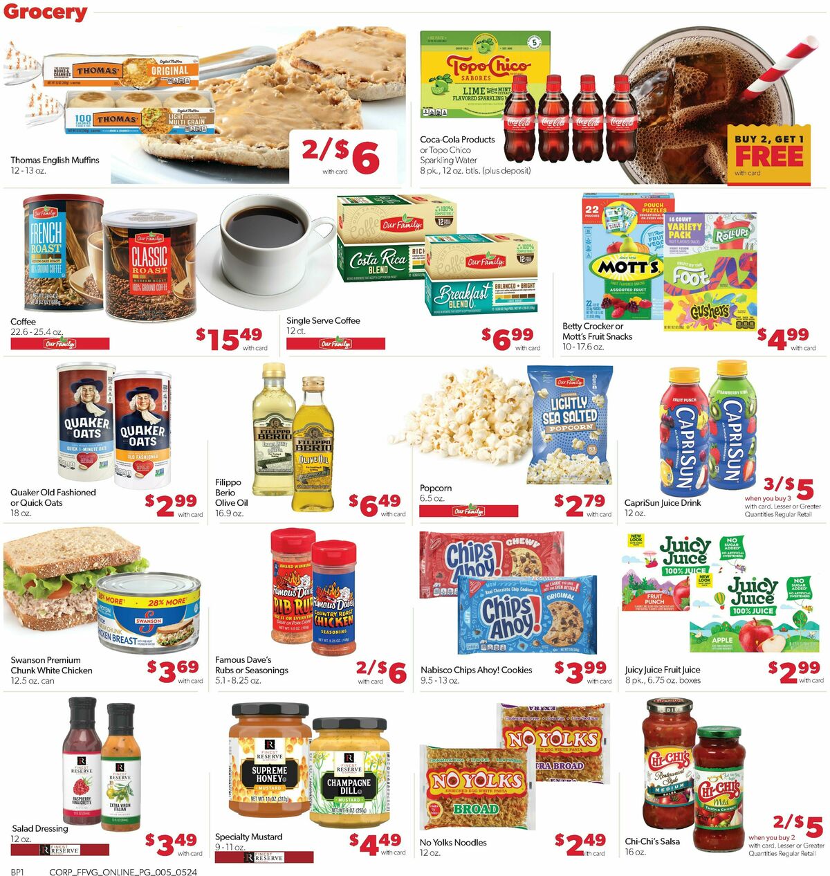 Family Fare Weekly Ad from May 24