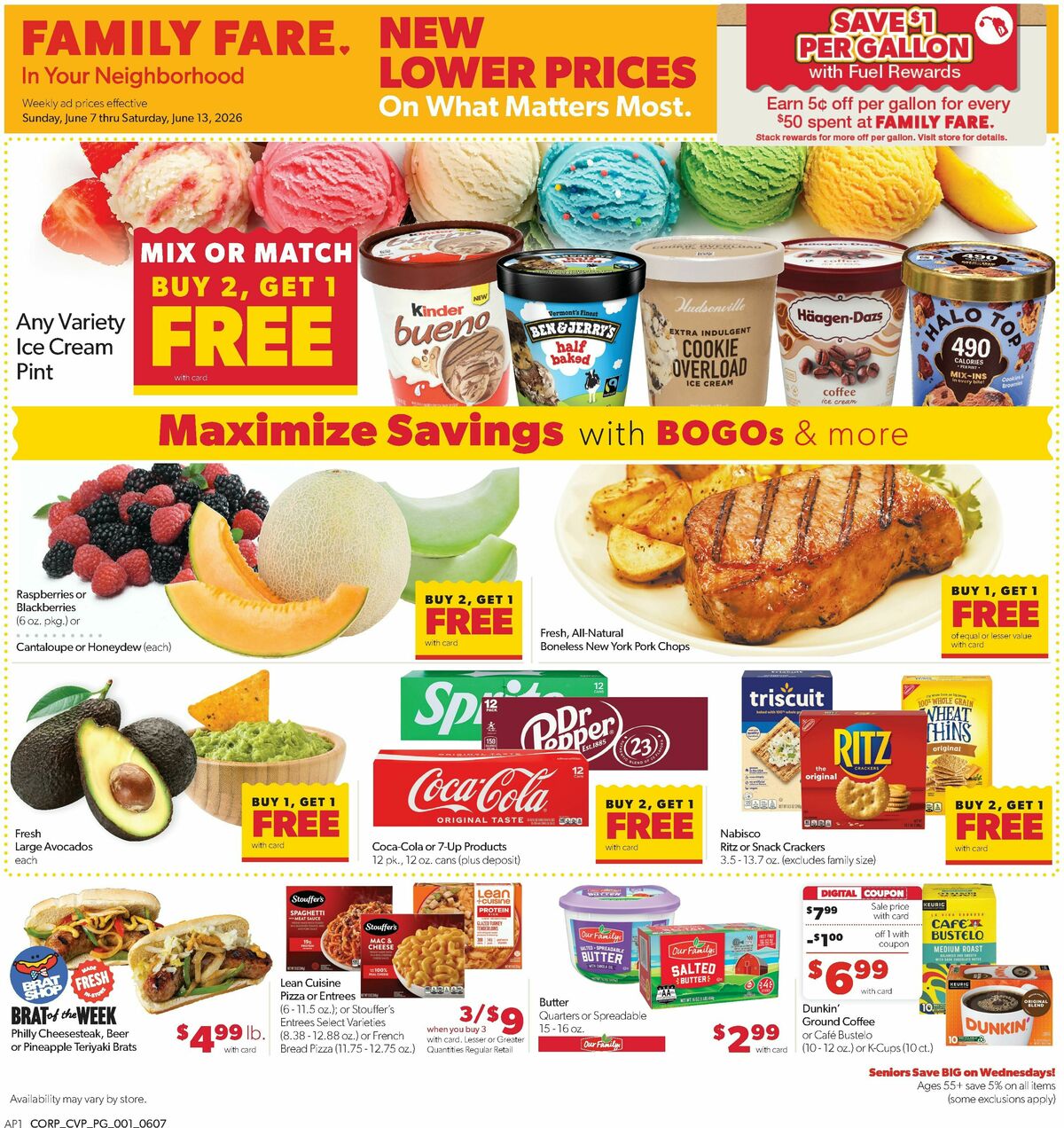 Family Fare Weekly Ad from June 7