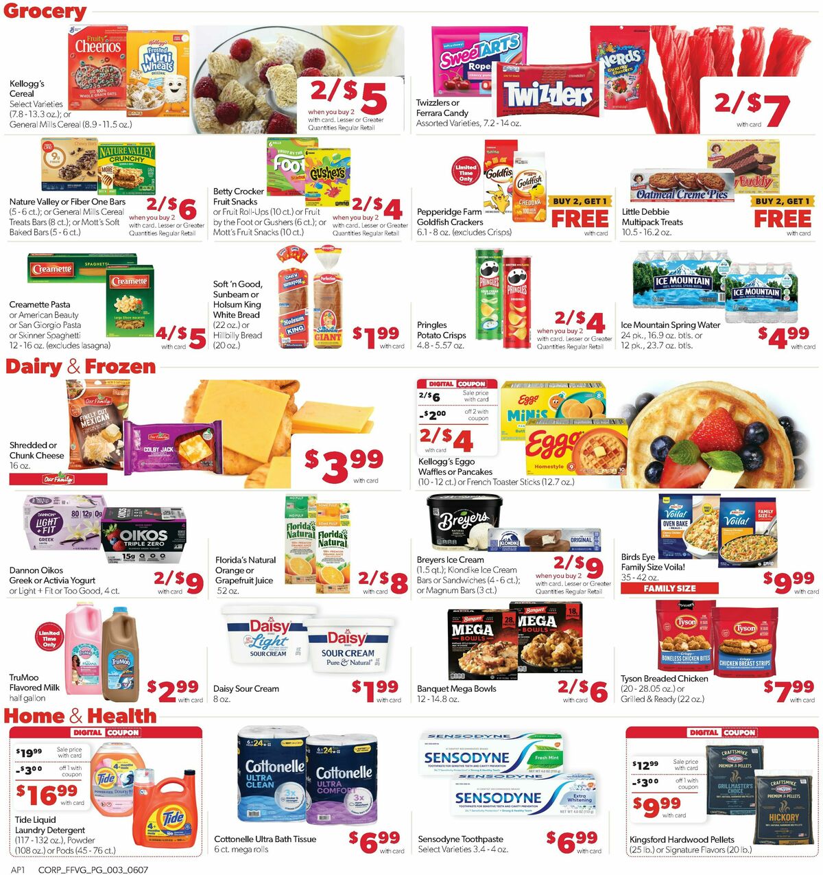 Family Fare Weekly Ad from June 7