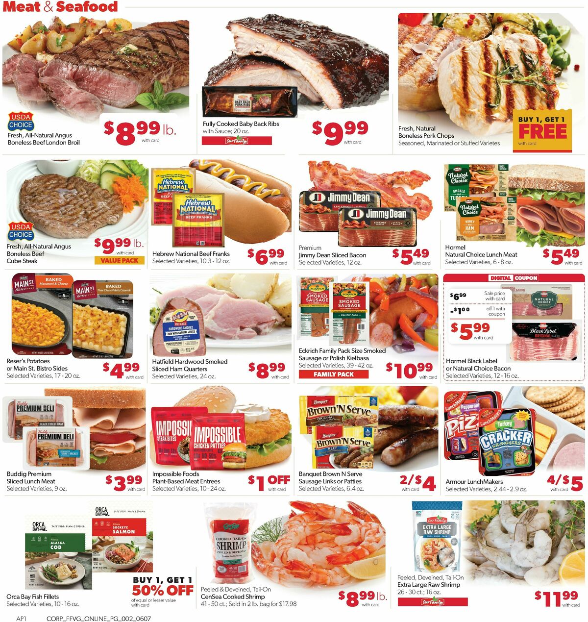 Family Fare Weekly Ad from June 7