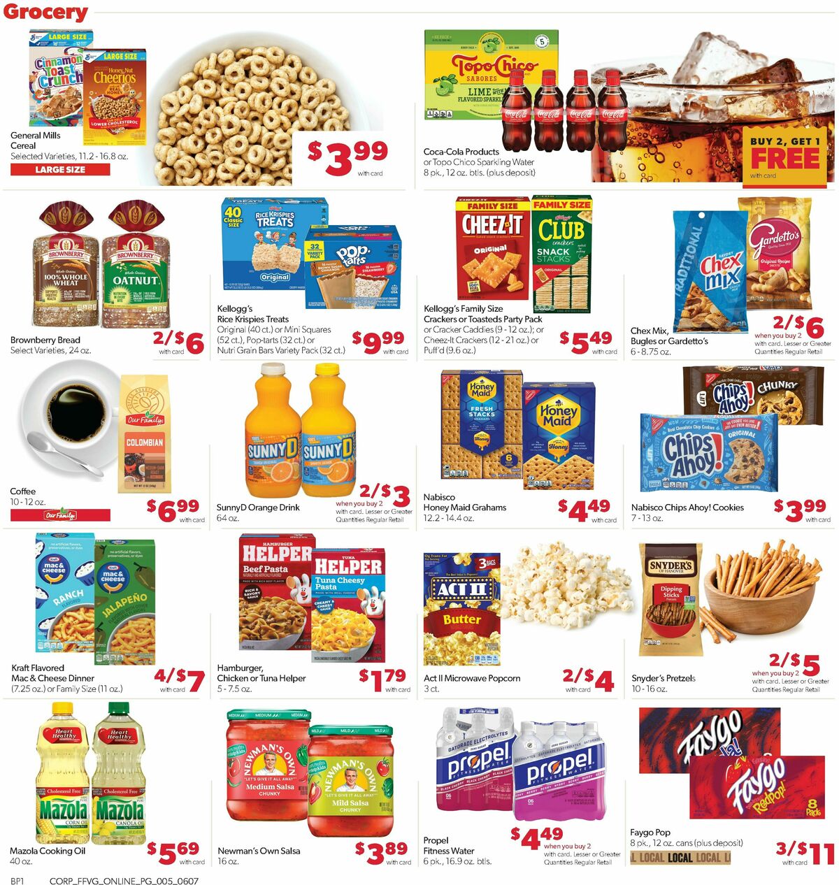 Family Fare Weekly Ad from June 7