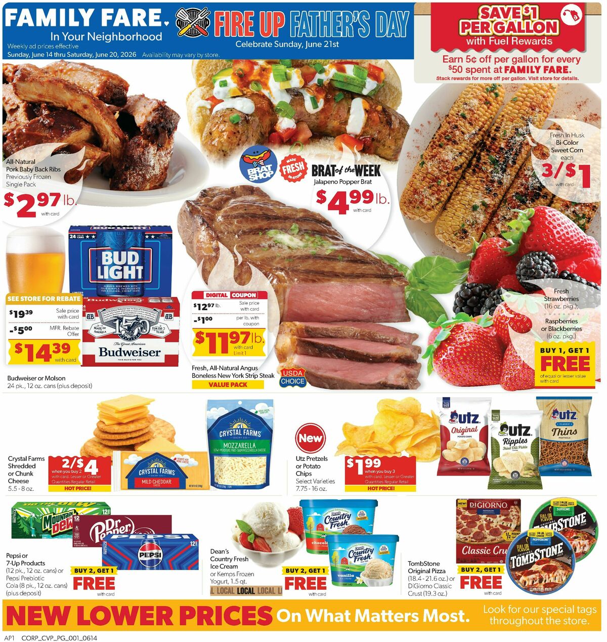 Family Fare Weekly Ad from June 14