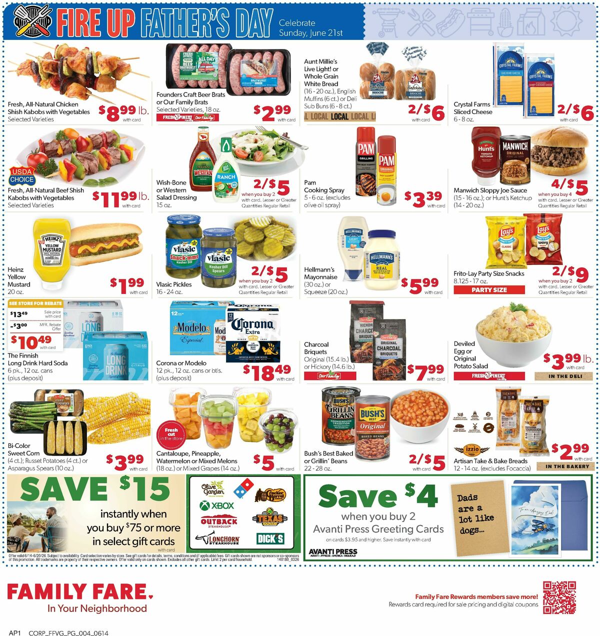 Family Fare Weekly Ad from June 14