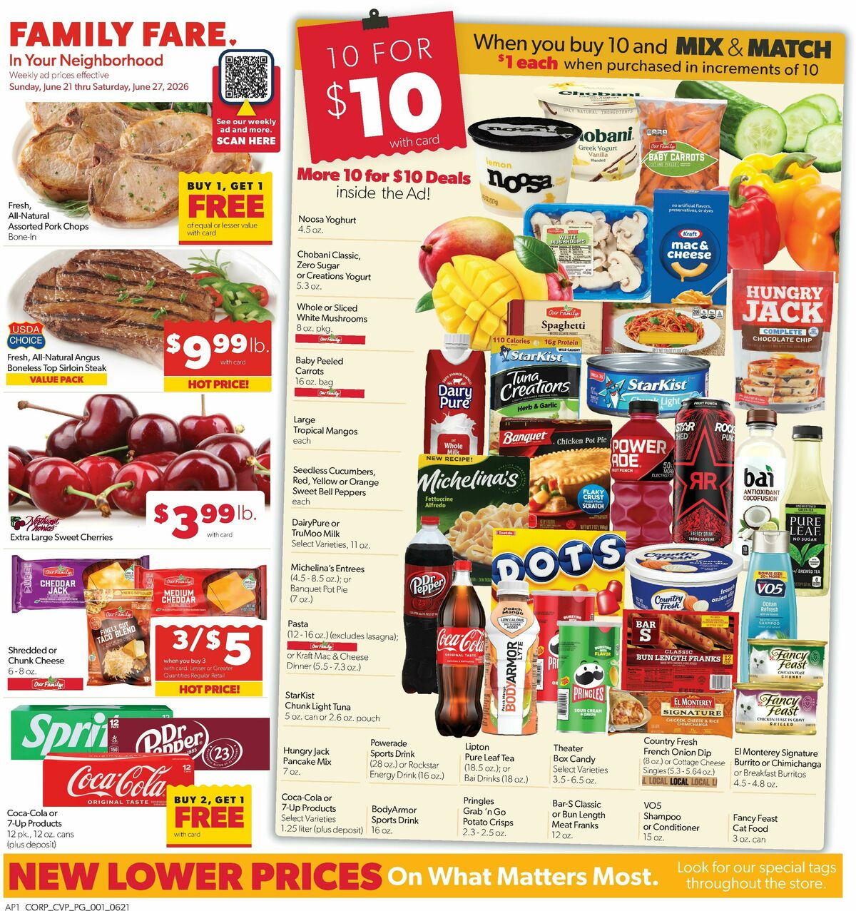 Family Fare Weekly Ad from June 21